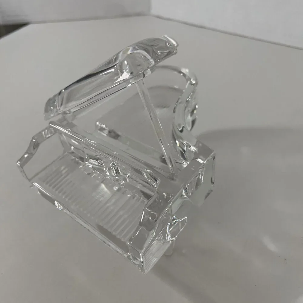 RARE Hofbauer Crystal Piano Trinket Made In West Germany